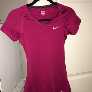Nike Pro Dri-fit fitted v-neck